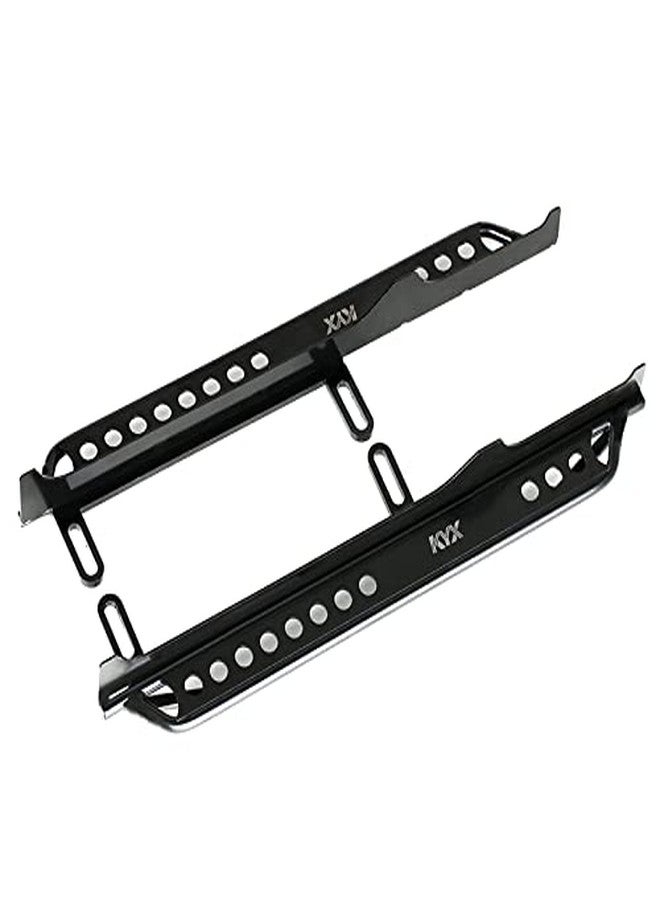 KYX Racing Metal Rock Slider Side Step Running Boards Foot-Plate Upgrades Parts Accessories for 1/6 RC Crawler Car Axial SCX6 AXI05000 - Image 1